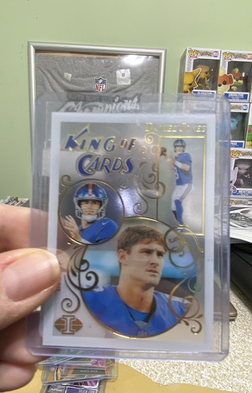 2023 Panini Illusions - King of Cards Daniel Jones #3 Mosaic
