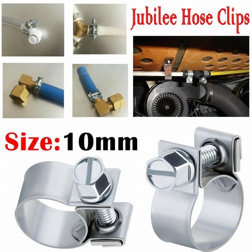 Schlauchschellen 1,2 mm Anzugsdrehmoment 10 Stück 14 mm Breite 8-10 mm/10-12 mm