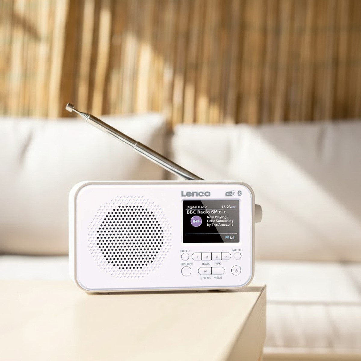 Radio DAB+ portable Bluetooth pour écouter la musique sans grésillement - 4