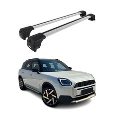 Dachträger Grundtäger für Mini Countryman U25 2024-2026 75kg Alu Silber 2 tlg