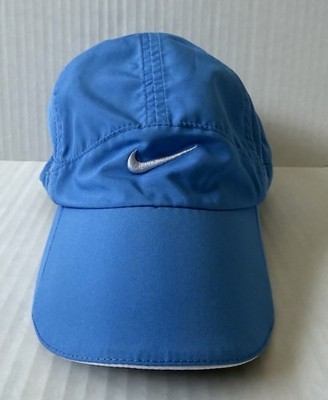 Nike  Y2K Featherlight Tailwind Hat Baby Blue Dri-Fit 7 Panel Running Cap