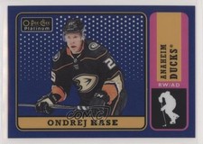 2018-19 O-Pee-Chee Platinum Retro Blue Rainbow 48/149 Ondrej Kase #R-44 b7o