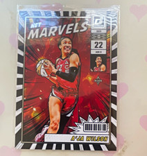 Panini 2025 Donruss WNBA Net Marvels Insert A'ja Wilson Las Vegas Aces #22