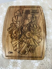 Wisconsin Art of Cheese Festival Engraved Charcuterie Board 