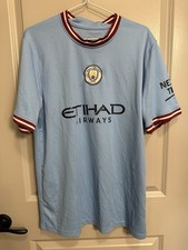 PUMA Manchester City FC 22/23 Home Jersey Adult Large, Erling Haaland