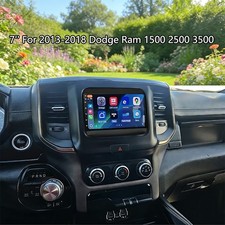 Radio Carplay Car Radio Stereo Carplay For 2013-2018 Dodge Ram Navi 2 64G 7in