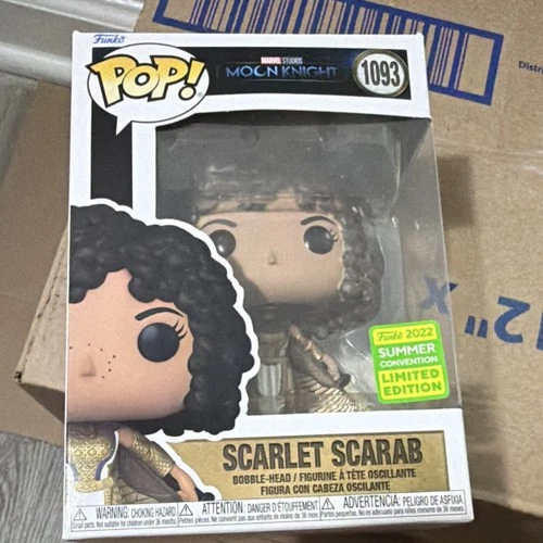 Funko Pop! Marvel Moon Knight Scarlet Scarab 1093 Summer Convention Exclusive