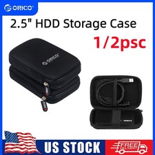 ORICO Hard Drive Case 2.5 inch External Drive Storage Carrying Bag Waterproof