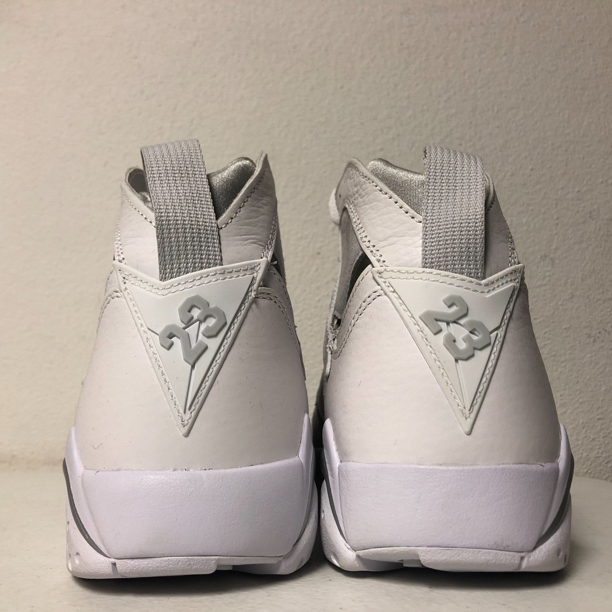 Air Jordan 7 Retro White Metallic Silver 304775-120 Size 9 | eBay