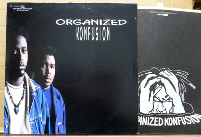Organized Konfusion ORGANIZED KONFUSION Hollywood Basic ORIGINAL 1991 LP SUPERB