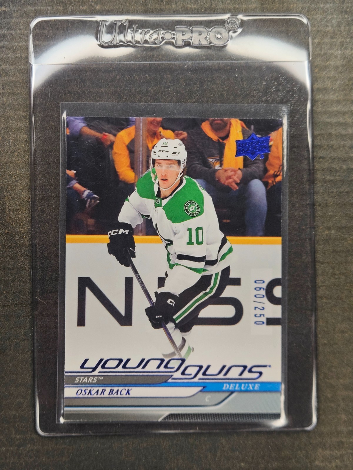 2024-25 Upper Deck #465 Oskar BACK Young Guns DELUXE (/250) Rookie RC!