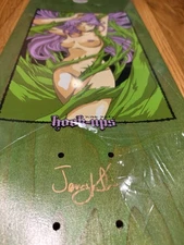 Autographed Hook Ups Skateboard Deck Thorn Paradise Jeremy Klein New