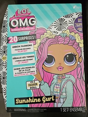LOL Surprise OMG Queens Sunshine Gurl Mix & Match Looks Selten Neu