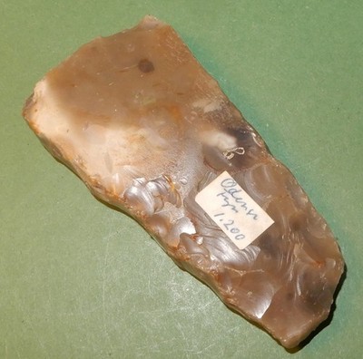 Polished THICK-butted THINBLADED Daggertime. broad, Danish NEOLITHIC Stoneage.