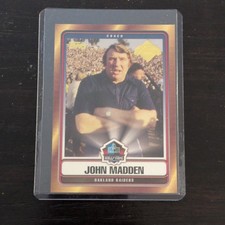 Topps Hall of Fame 2006 John Madden Oakland Raiders Football HOFT-JM