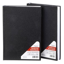 Hardcover Sketch Book 2 Pack Drawing Books 5.5" X 8" Sketchbooks, 110 Sheets Har