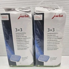  Jura Decalcifying Descaling Tablets 3x3 9 pc Expresso Coffee Machine Cleaner-2
