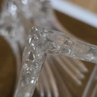 VINTAGE MARQUIS By WATERFORD CRYSTAL EIFFEL TOWER CANDLE STICKS