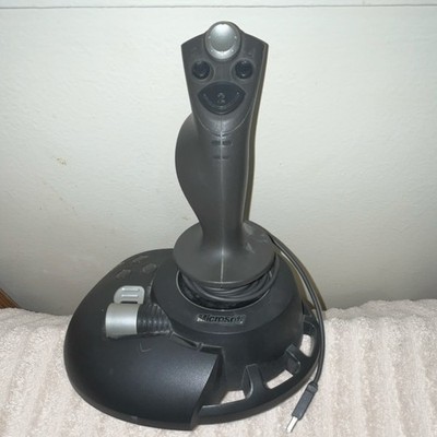 Microsoft SideWinder Precision 2 Joystick Wired USB Tested in Great condition!