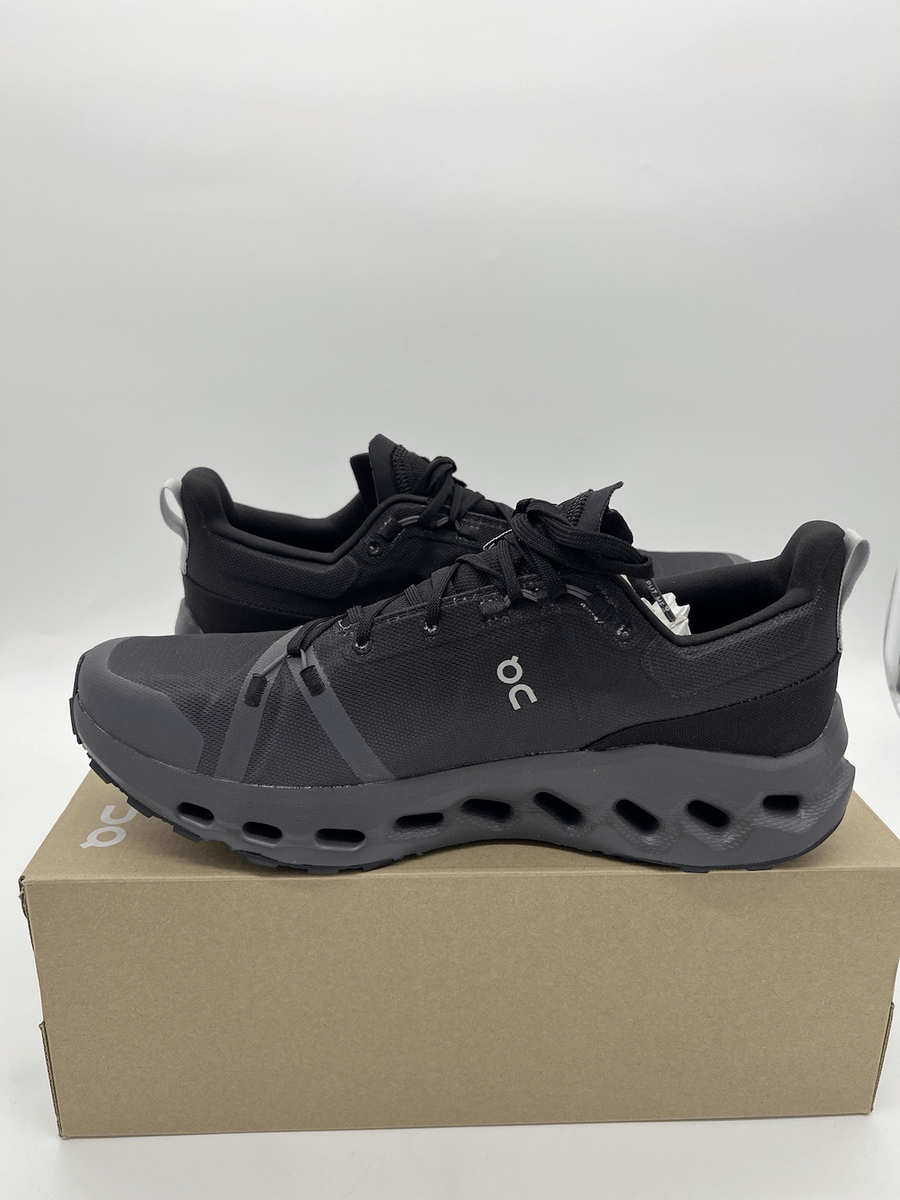 On Cloudsurfer Trail Waterproof Trail Shoes Black Eclipse  display picture 1