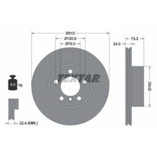 Disque de frein BMW X1