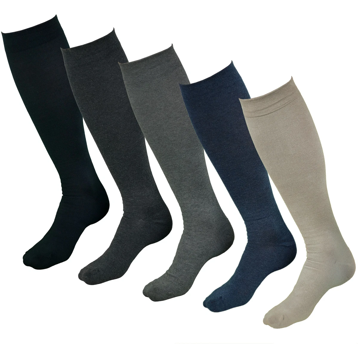 4 Paia Calze Lunghe Donna in Caldo Cotone Righe Alta Qualità Made in I – CriCri Socks Official Store