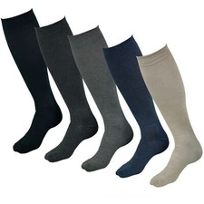 1-6 Calze da Viaggio Calze di Supporto Calze a Compressione Ginocchiere Donna Uomo