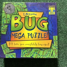 Lagoon BUG MEGA PUZZLE 36 Tiles PERPLEXING Brain teaser STEM Math Domino Tile