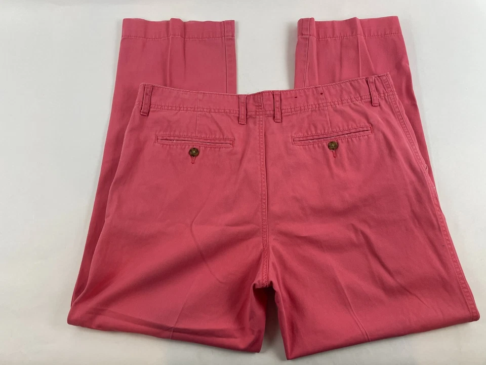 Merona Jeans Women's Size 38x30 Pink Straight Leg Tailored Fit High Rise pockets Foto 2 de 4