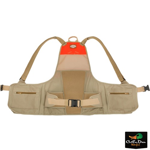 DRAKE WATERFOWL MCALISTER UPLAND STRAP VEST BLAZE ORANGE - Picture 4 of 8
