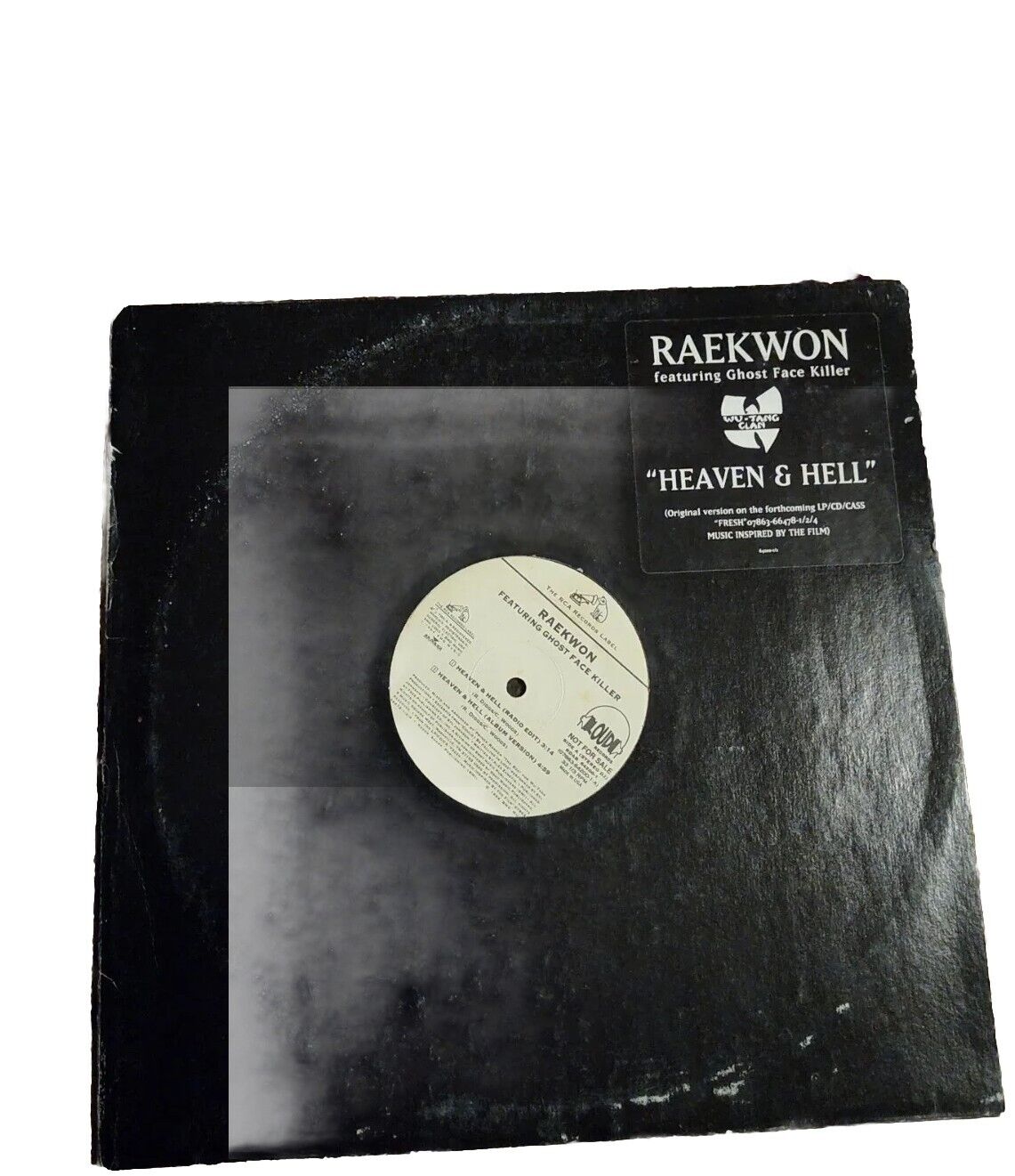 Raekwon Ft Ghostface - Heaven & Hell Original Pressin 12" PROMO REC EX Sl VG