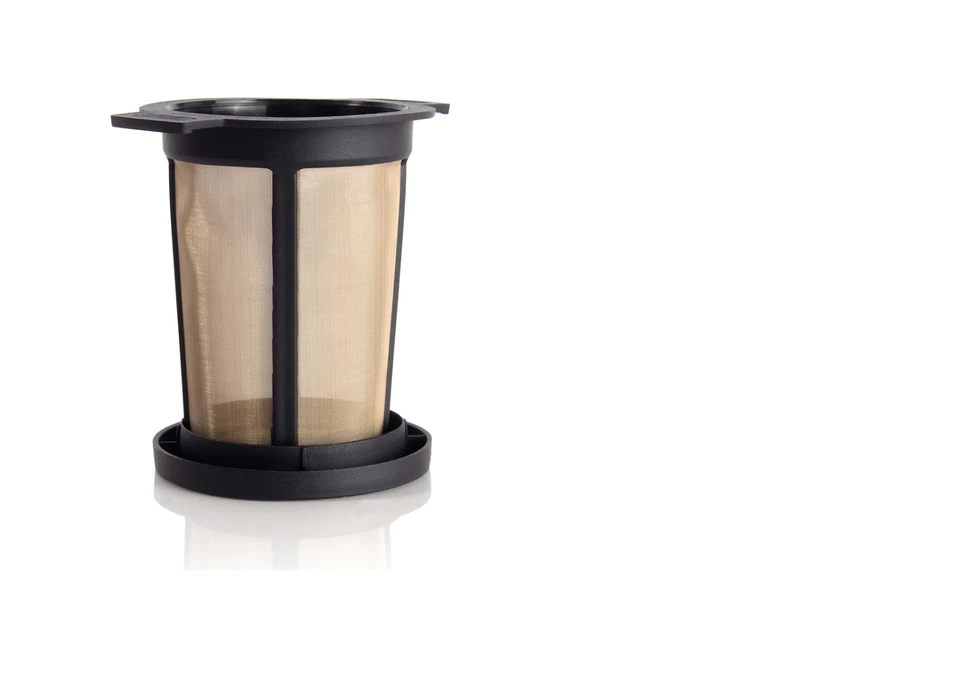 NEW Finum MADE IN GERMANY-Black Frame- Stainless Steel Mesh Brewing Tea Filter-L - Image 2 of 4