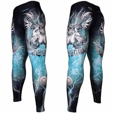 FY-104 ATHENA Compression Skin Tights Base layer Spats MMA Rash guard Gym BJJ