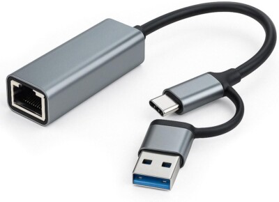 USB Typ C auf RJ45 Gigabit Ethernet LAN Netzwerk Adapter Kabel 1000Mbps USB 3.0