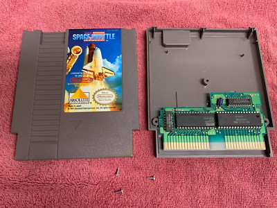 SPACE SHUTTLE PROJECT NES Nintendo authentic & cleaned & map