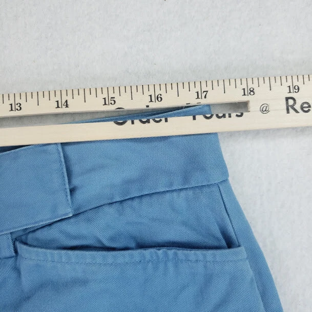 Pantalones cortos de algodón Van Heusen 14 azules para mujer Foto 4 de 4