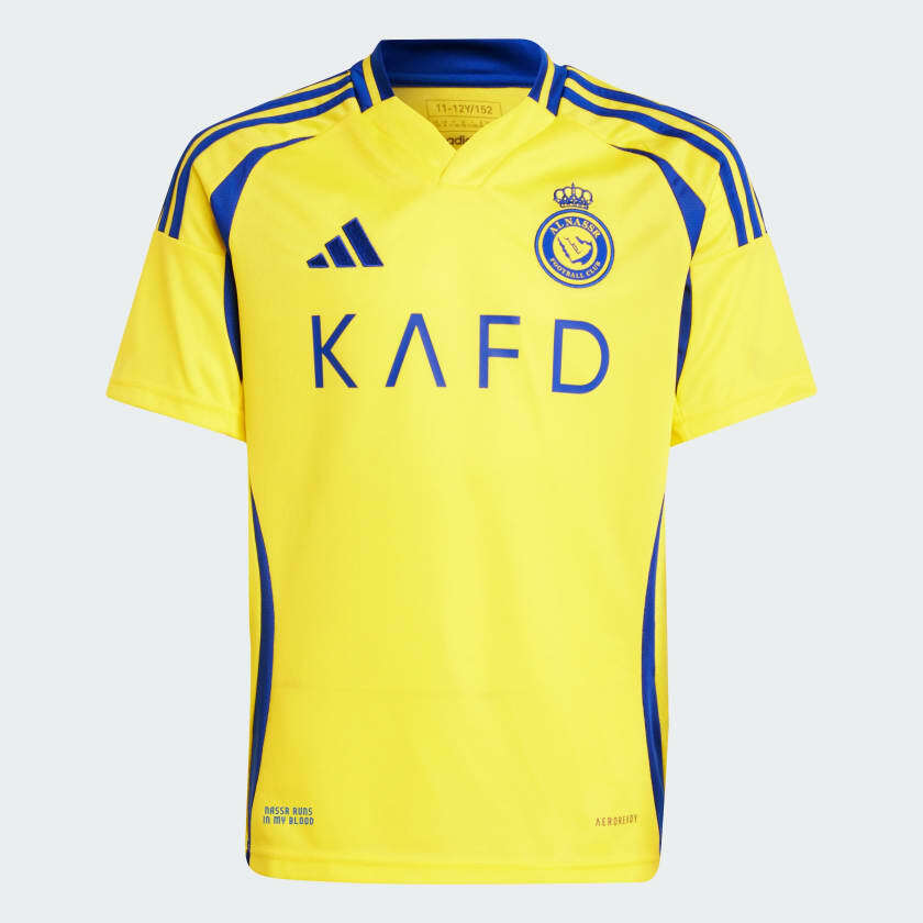ADIDAS AL NASSR FC 24/25 RONALDO #7 HOME JERSEY KIDS SIZES