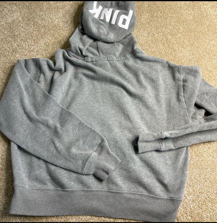 UNDERCOVER Maglione donna rosa Victorias Secret XS felpa con cappuccio pullover felpa casual grigio