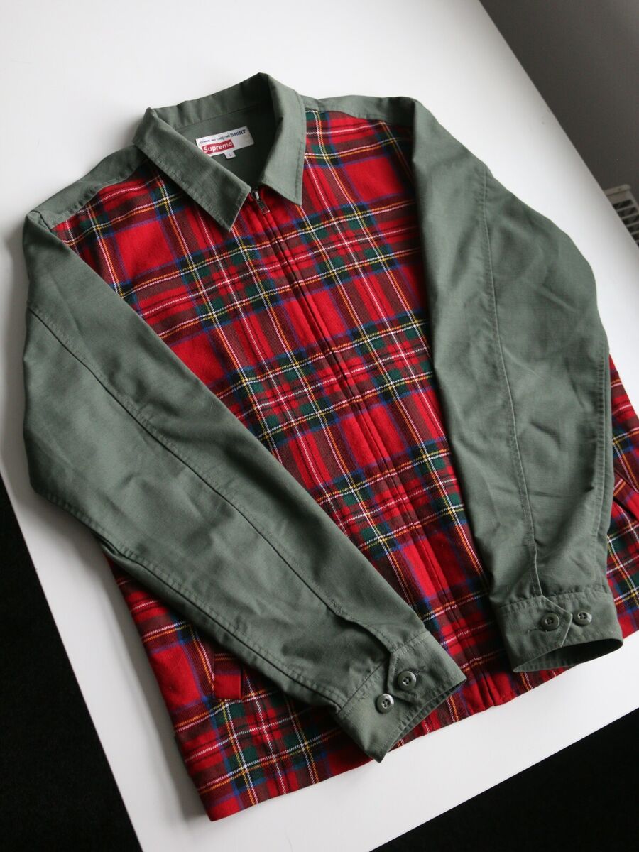 Supreme x Comme Des Garcons (CDG) 15-16 Tartan Work Jacket Supreme x Comme Des Garcons (CDG) 15-16 Tartan Work Jacket