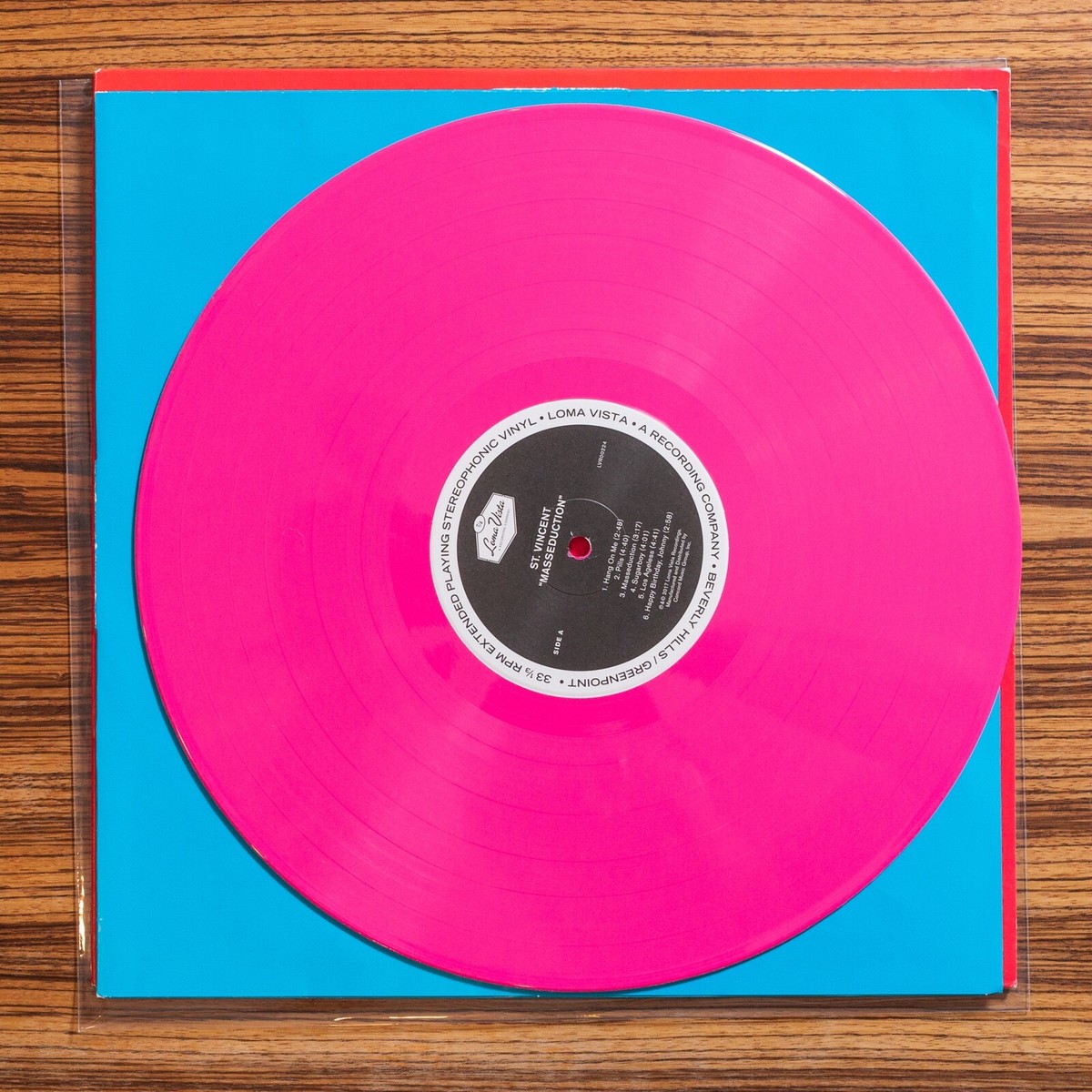 St. Vincent 『MASSEDUCTION』希少 限定仕様LP盤 St. Vincent 『MASSEDUCTION』希少 限定仕様LP盤