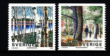 Sweden 2000 The forest; Forestry Birch Forest, Public Rights. MNH
