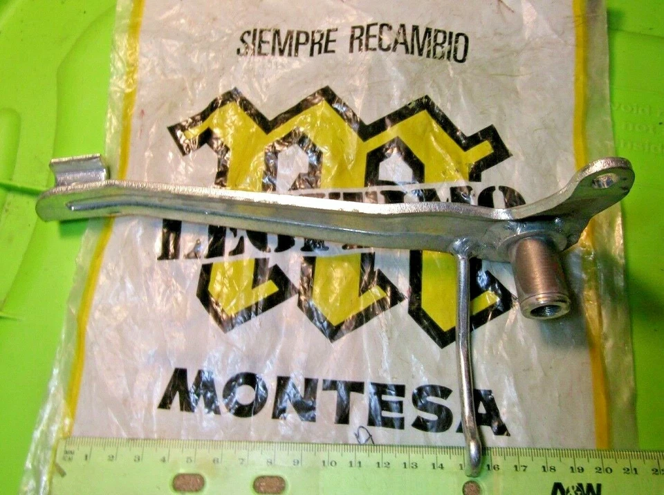 Pedal de freno Montesa 250 King Scorpion mezcla automática p/n 4455.031 T NOS 44M 1972-1976 Foto 4 de 4