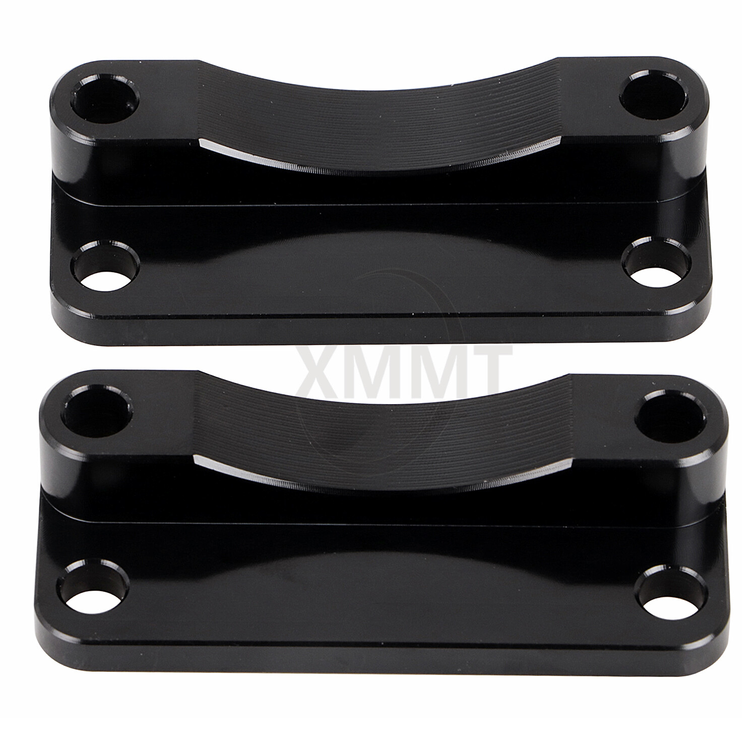 2PCS Black Front Fender Relocator Kit For Harley Touring Road King Glide USA