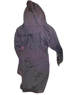 Jamickiki Pointed Long Oversize Druid Hoodie Mid Thigh Darkie