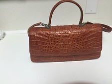 New  100% Authentic Full Crocodile  Hornback  Bag By  River 