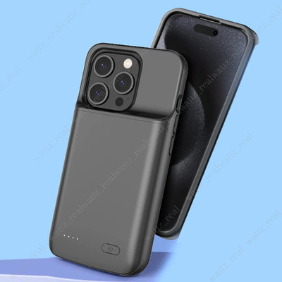 6800mAh Battery Charger Case Power Bank For iPhone 15 14 13 12 11 Charging Cover
