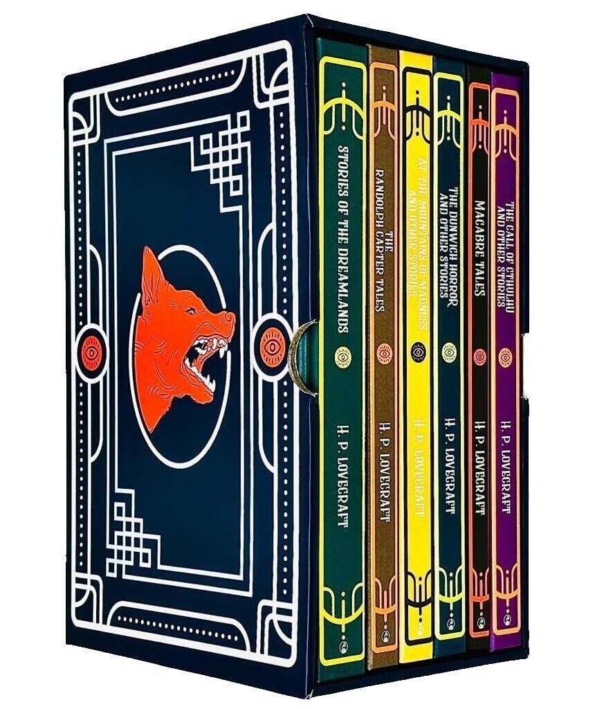 Classic Editions The H.p. Lovecraft 6 Book Hardback Collection: Macrabre Tales, Stories Of The Dreamlands & More - Image 3