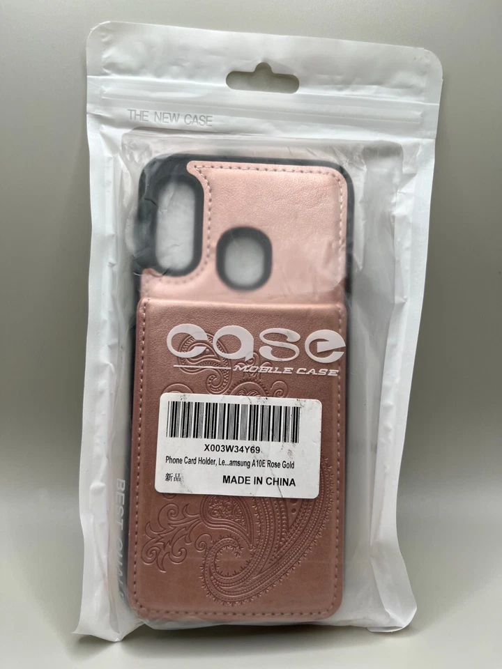 Cool Pink Phone case With Wallet Built In - Image 3 of 4