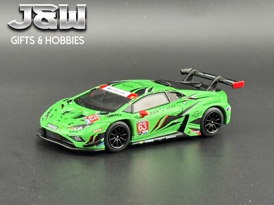 Mini GT Lamborghini Huracán GT3 EVO2 #63 Iron Lynx IMSA 23 Daytona