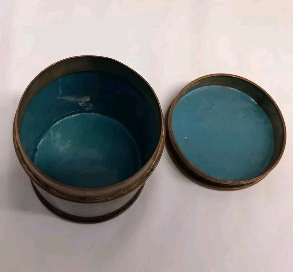 19th C. Chinese Cloisonne Enamel Tea Canister eBay